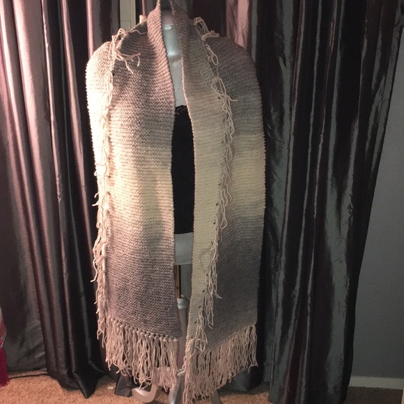 Accessories - Hand knit Super Scarf.